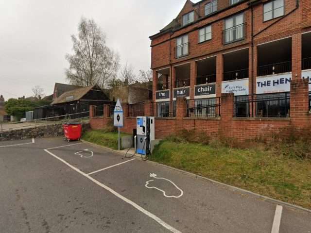 GeniePoint Charging Station in Haslemere United Kingdom of Great Britain and Northern Ireland