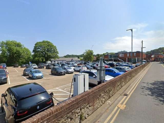 GeniePoint Charging Station in Godalming United Kingdom of Great Britain and Northern Ireland