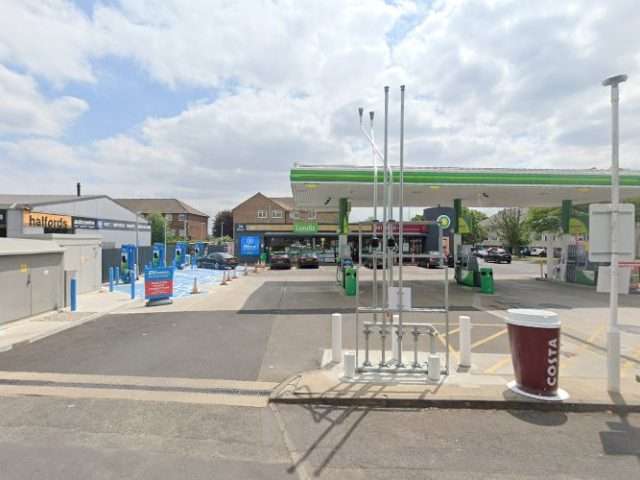 MFG EV Power Charging Station in London United Kingdom of Great Britain and Northern Ireland