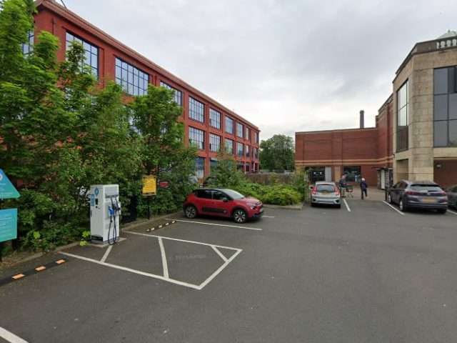 GeniePoint Charging Station in Paisley United Kingdom of Great Britain and Northern Ireland
