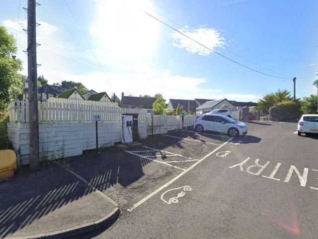 ChargePlace Scotland Charging Station in Bridge of Weir United Kingdom of Great Britain and Northern Ireland