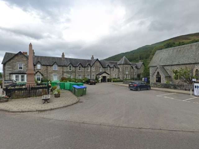 ChargePlace Scotland Charging Station in Pitlochry United Kingdom of Great Britain and Northern Ireland