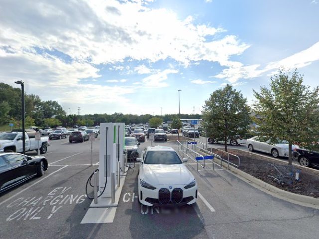 Electrify America Charging Station in Ellicott City Maryland