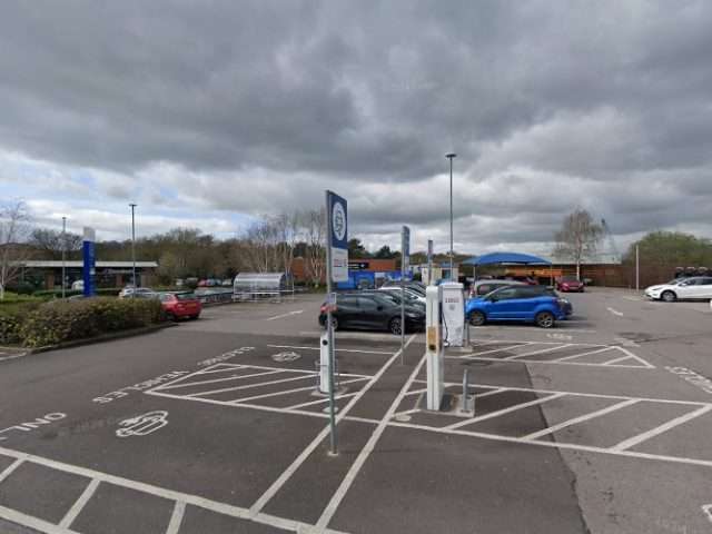 Pod Point Charging Station in Congleton United Kingdom of Great Britain and Northern Ireland
