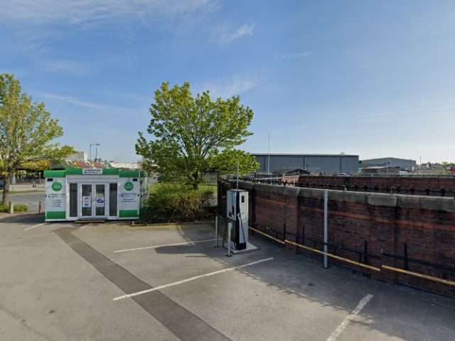 GeniePoint Charging Station in Winsford United Kingdom of Great Britain and Northern Ireland