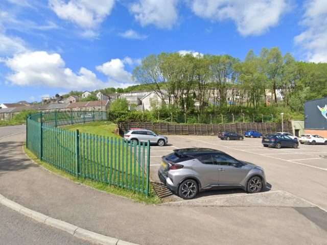 Connected Kerb Charging Station in Ferndale United Kingdom of Great Britain and Northern Ireland