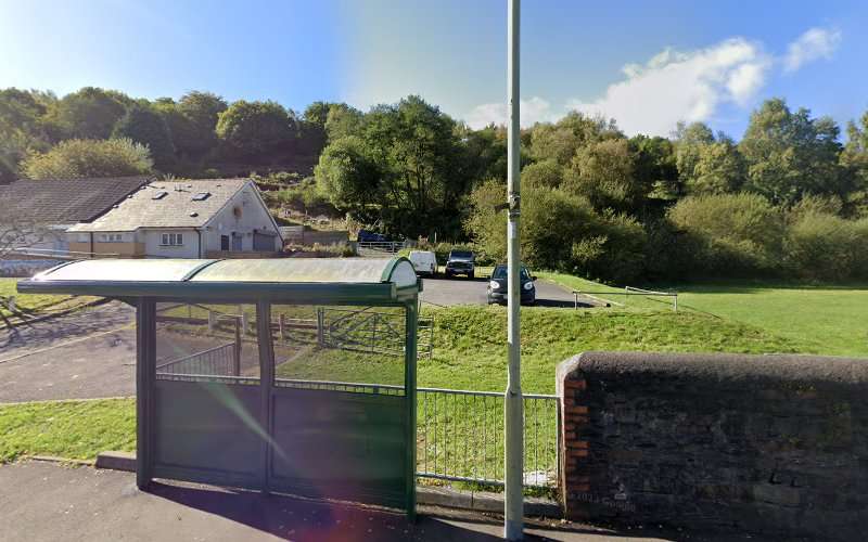 Connected Kerb Charging Station EV Charging Station at Bryncynon Community Centre Carpark