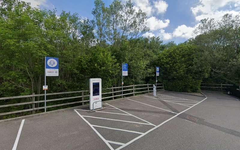Pod Point Charging Station EV Charging Station at Parc Pontypandy Crossways Retail Park