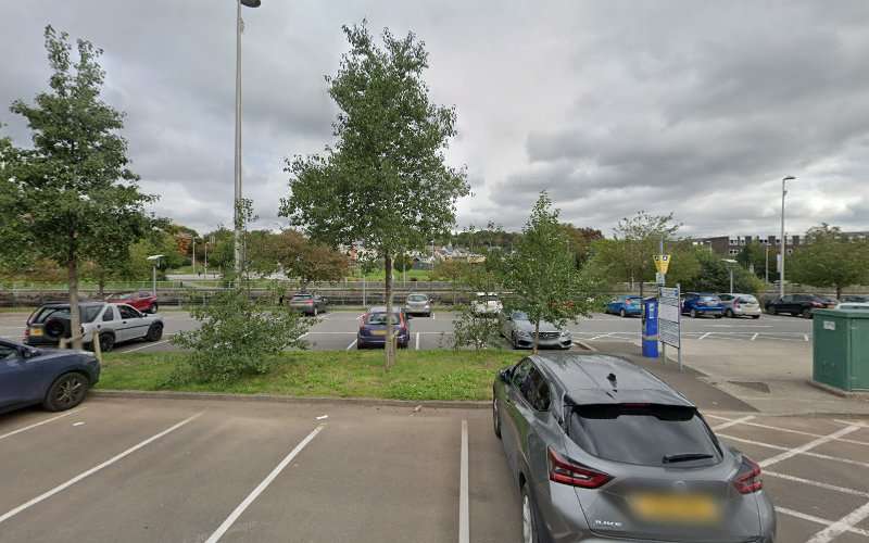 Connected Kerb Charging Station EV Charging Station at Car Park