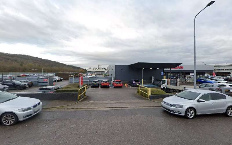 Nissan Charging Station EV Charging Station at Wessex Garages