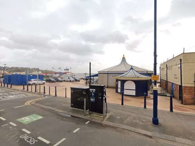 Swarco eConnect Charging Station in Barry United Kingdom of Great Britain and Northern Ireland