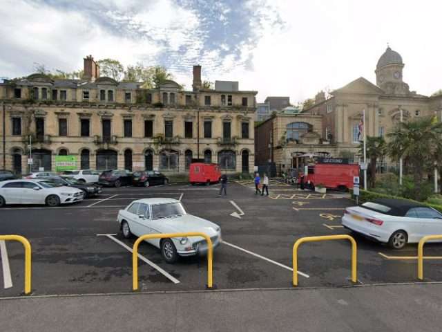 Pod Point Charging Station in Penarth United Kingdom of Great Britain and Northern Ireland