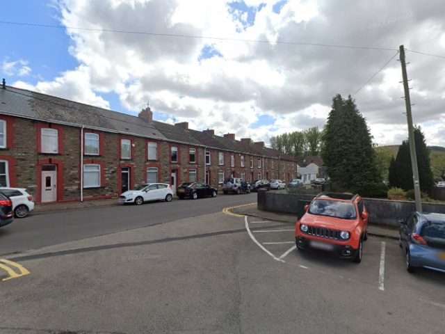 GeniePoint Charging Station in Caerphilly United Kingdom of Great Britain and Northern Ireland