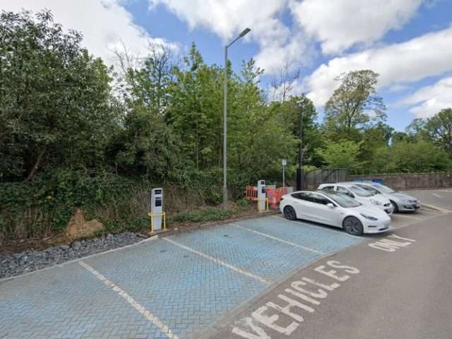 ChargePlace Scotland Charging Station in Alloa United Kingdom of Great Britain and Northern Ireland