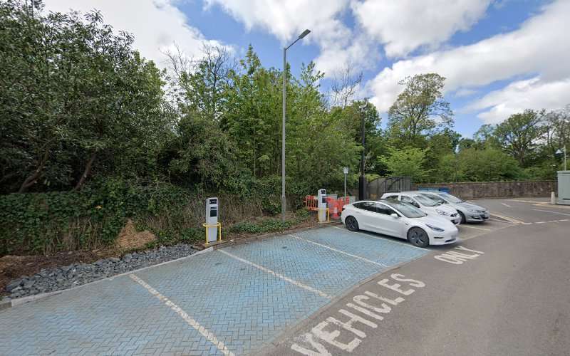 ChargePlace Scotland Charging Station EV Charging Station at Kilncraigs Car Park