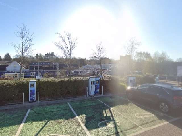 Chargeplace Scotland Charging Station in Dunblane United Kingdom of Great Britain and Northern Ireland