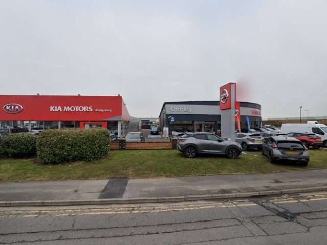 VIRTA Charging Station in Blackpool United Kingdom of Great Britain and Northern Ireland