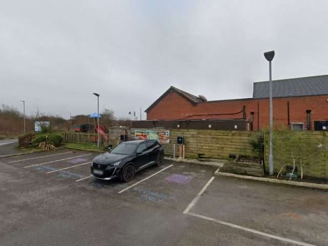 ChargePoint Charging Station in Thornton-Cleveleys United Kingdom of Great Britain and Northern Ireland