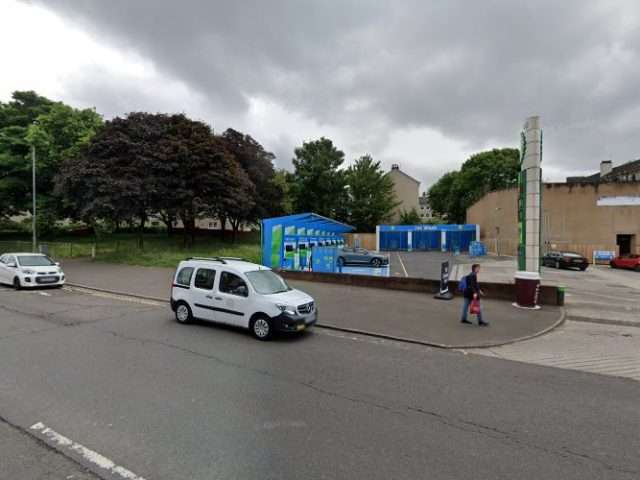 MFG Charging Station in Glasgow United Kingdom of Great Britain and Northern Ireland