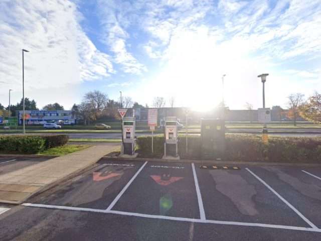 Instavolt Charging Station in Gloucester United Kingdom of Great Britain and Northern Ireland