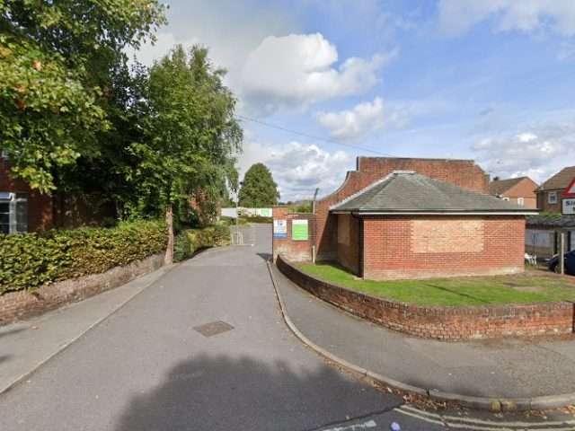 bp pulse Charging Station in Farnborough United Kingdom of Great Britain and Northern Ireland