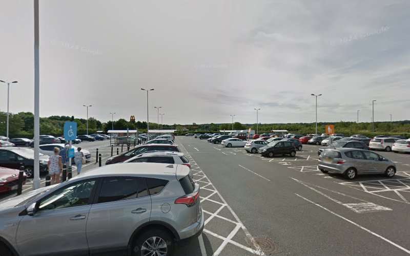 InstaVolt Charging Station EV Charging Station at McDonalds