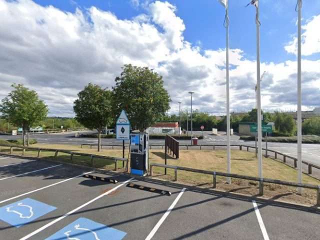 GeniePoint Charging Station in Rotherham United Kingdom of Great Britain and Northern Ireland