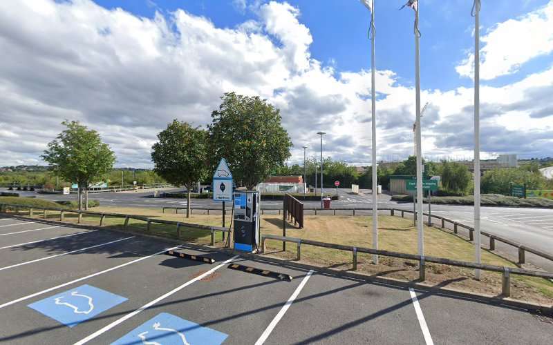 GeniePoint Charging Station EV Charging Station at Rotherham Gateway
