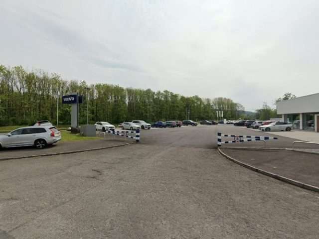 Volvo Charging Station in Wales United Kingdom of Great Britain and Northern Ireland