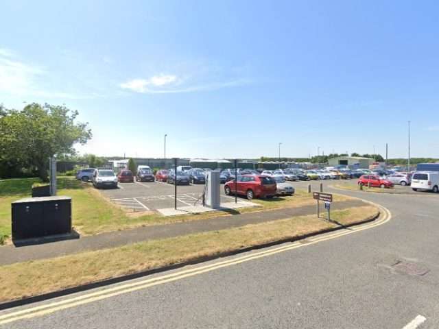 Fuuse Charging Station in Choppington United Kingdom of Great Britain and Northern Ireland