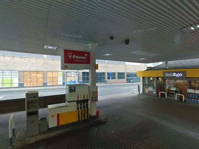 MFG EV power Charging Station in Nottingham United Kingdom of Great Britain and Northern Ireland