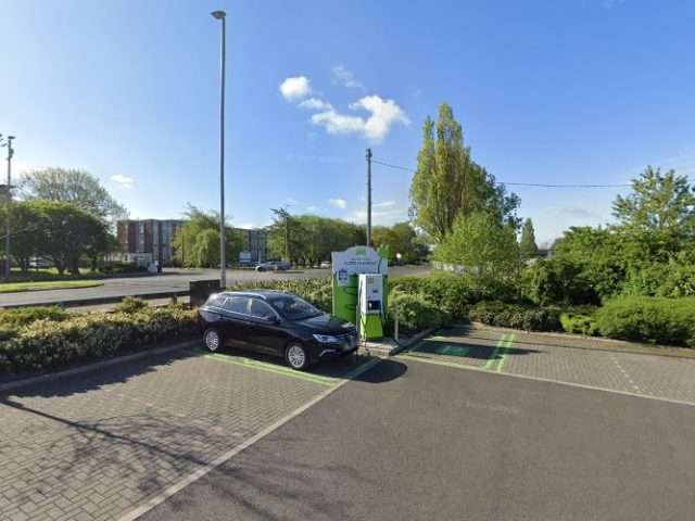 Lidl Charging Station in Stockton-on-Tees United Kingdom of Great Britain and Northern Ireland