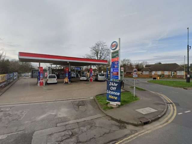 MFG Charging Station in Staines United Kingdom of Great Britain and Northern Ireland