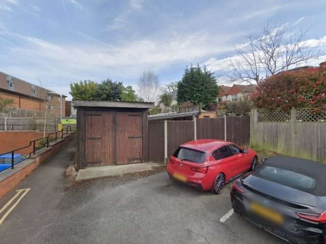 GeniePoint Charging Station in Weybridge United Kingdom of Great Britain and Northern Ireland