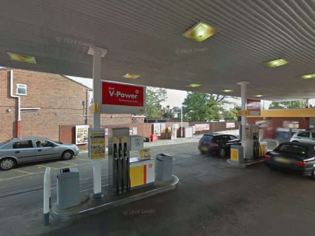 MFG EV power Charging Station in Egham United Kingdom of Great Britain and Northern Ireland