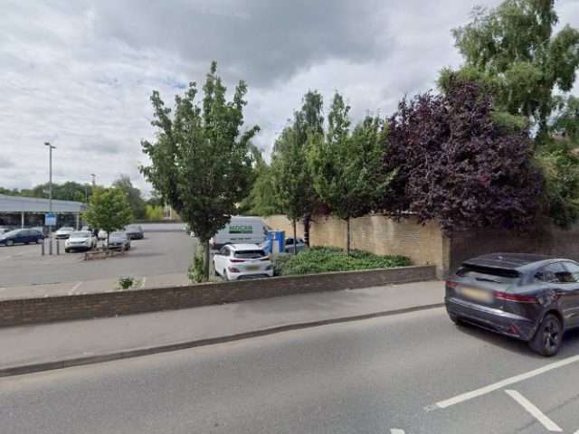 Lidl Charging Station in Uxbridge United Kingdom of Great Britain and Northern Ireland