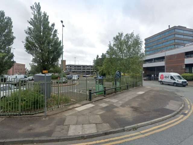 Be.EV Charging Station in Manchester United Kingdom of Great Britain and Northern Ireland