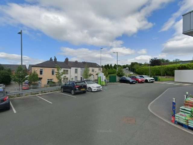 Pod Point Charging Station in Manchester United Kingdom of Great Britain and Northern Ireland