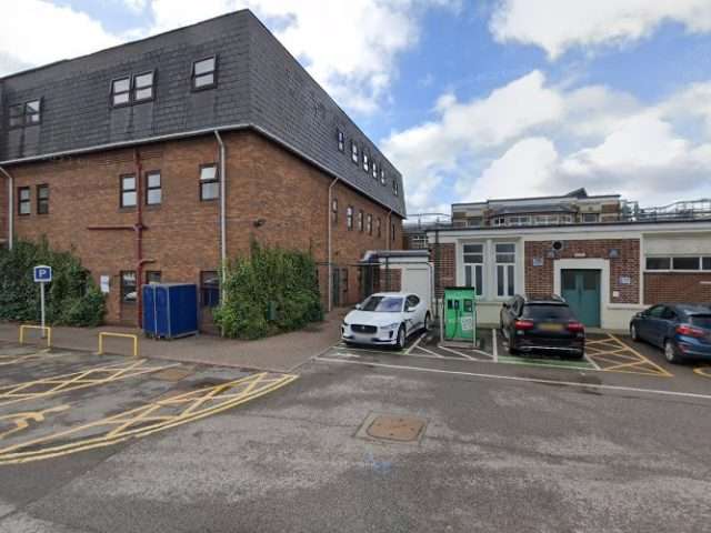 Be.EV Charging Station in Manchester United Kingdom of Great Britain and Northern Ireland