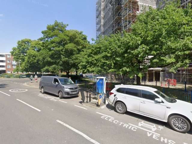 Mer Charging Station in Poole United Kingdom of Great Britain and Northern Ireland