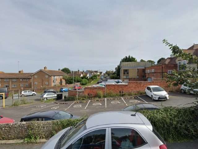 Connected Kerb Charging Station in Newhaven United Kingdom of Great Britain and Northern Ireland