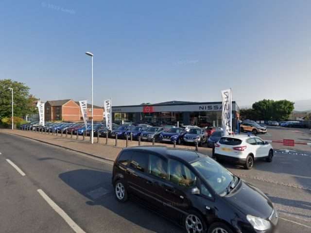 VIRTA Charging Station in Worthing United Kingdom of Great Britain and Northern Ireland