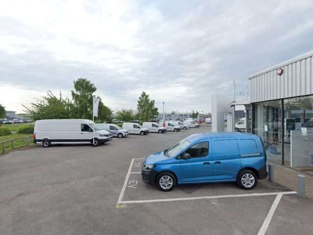 Volvo Charging Station in Lincoln United Kingdom of Great Britain and Northern Ireland